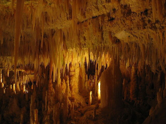 An example of ancient cave