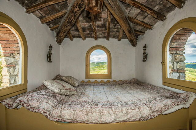 The tower room in Camporempoli