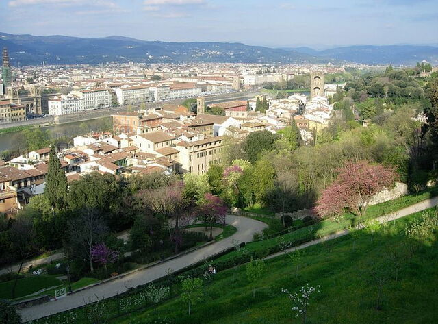 View from Giardino Bardini