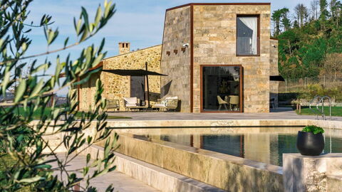 Pool view, Villa Fibbiano