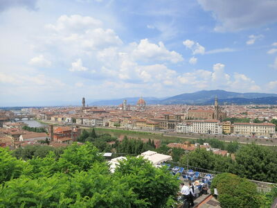 View from the Piazzale Michelangelo