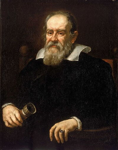 Painting of Galileo Galilei