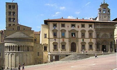 Piazza Grande in Arezzo