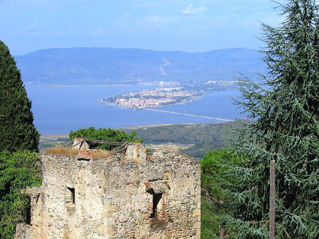 Tower view from Monte Argentario