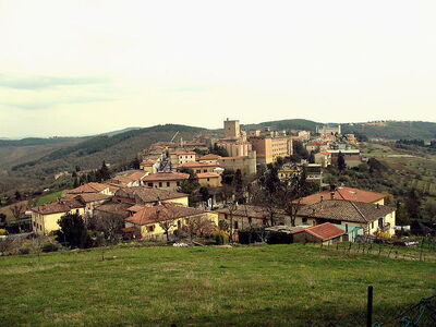 town of castellina in chianti