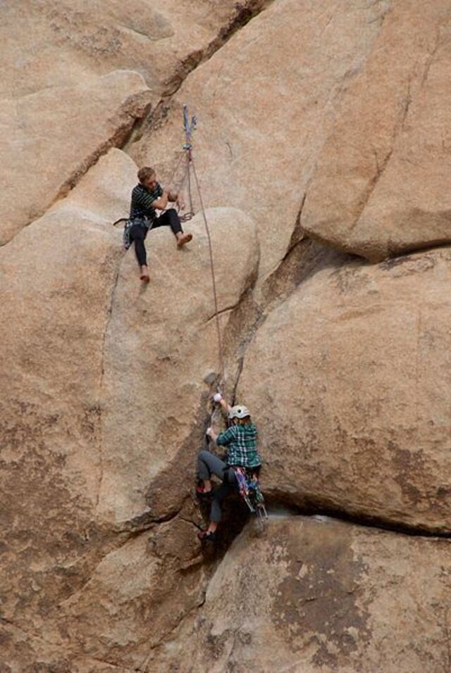 Rock climbing in Tuscany
