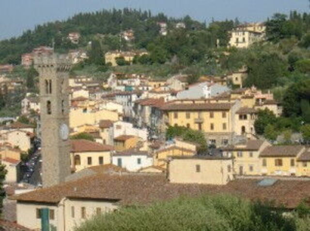 Fiesole town view