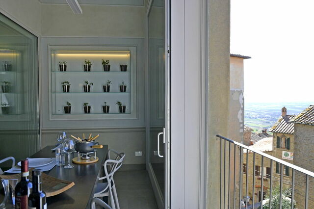 Appartamento La Loggia Cortonese, view