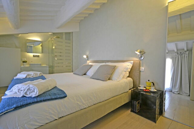 Appartamento La Loggia Cortonese, main bedroom