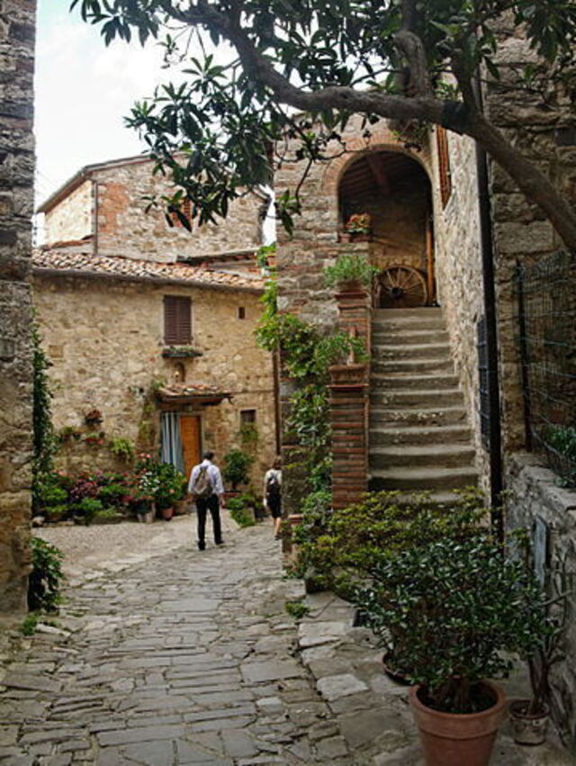 Street of Montefioralle