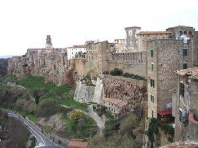 Pitigliano landscape