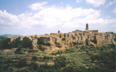 Pitigliano view