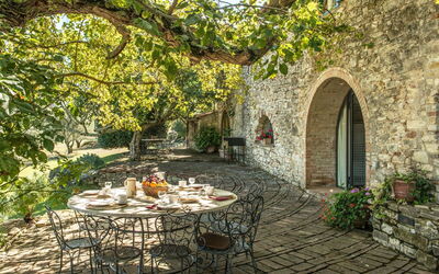 The terrace at Camporempoli
