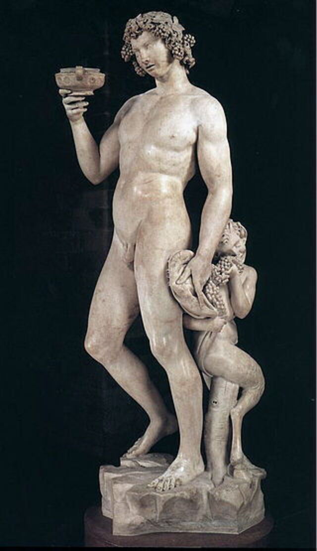 Bargello museum sculpture by Michelangelo