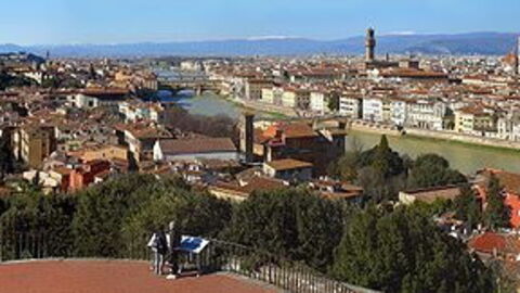 view from michelangelo park