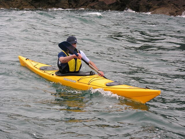 Sea kayaking