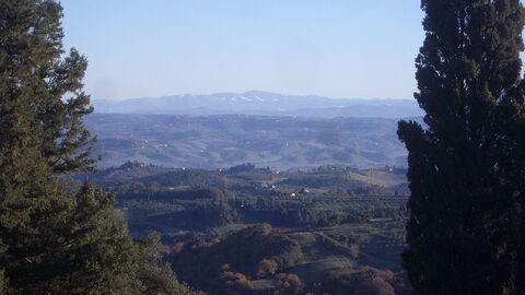 Landscape outside Montaione