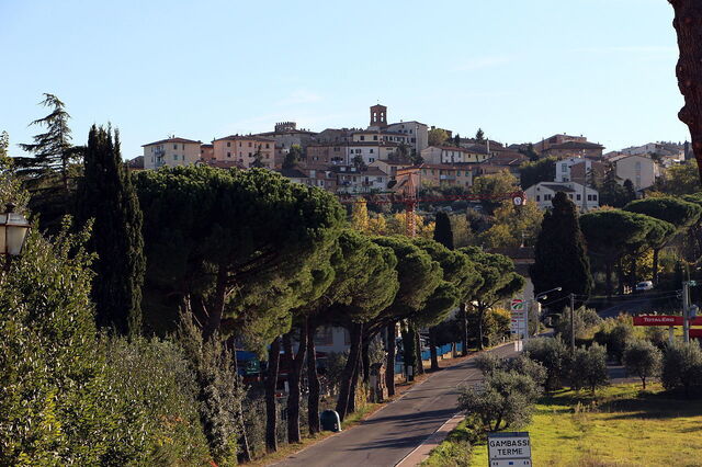The town of Gambassi Terme