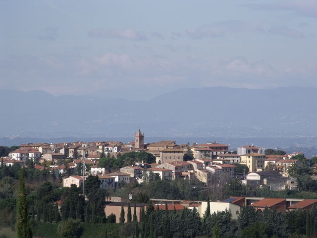 View over Montaione