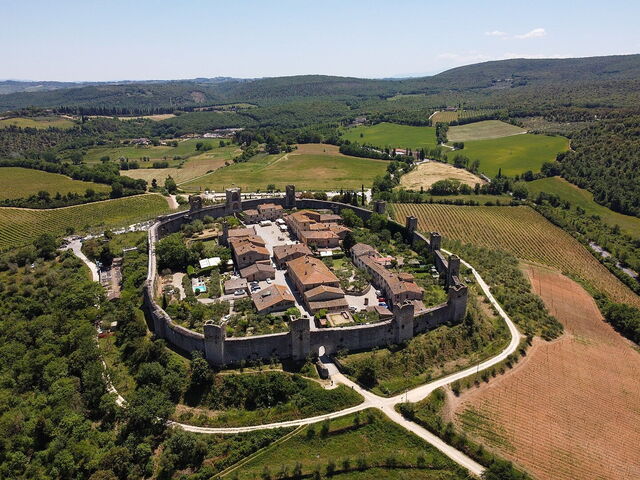 Monteriggioni, panorama