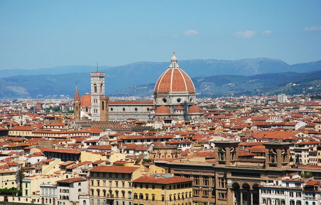 View over Florence