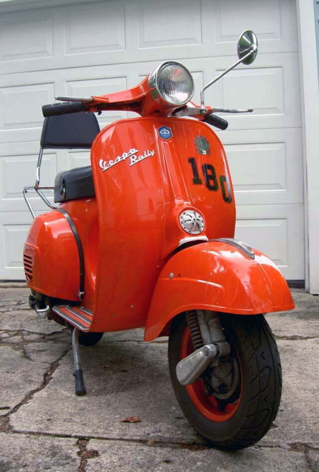 sixties style vespa