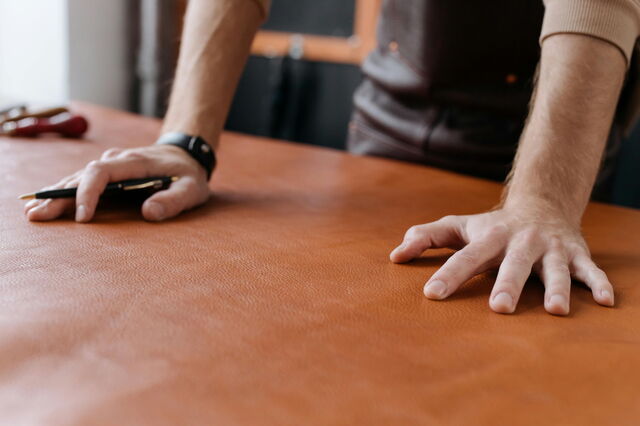 Leather working
