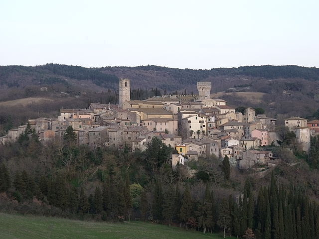 San Casciano dei Bagni View