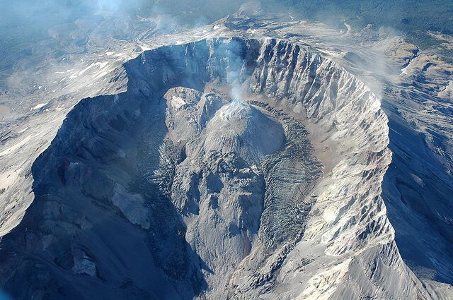 Example of lava dome