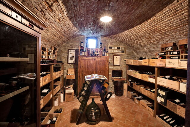 Mattei Villa, cellar
