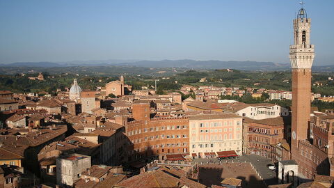 View over Siena