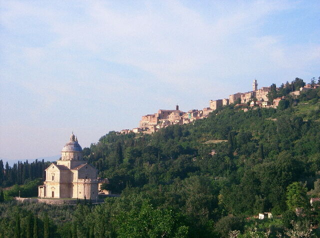montepulciano town