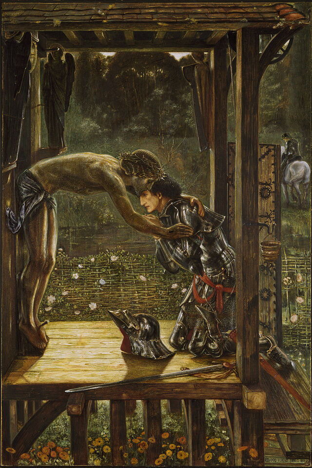 The Merciful Knight painting