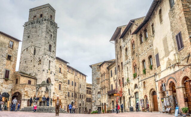 Centre of San Gimignano