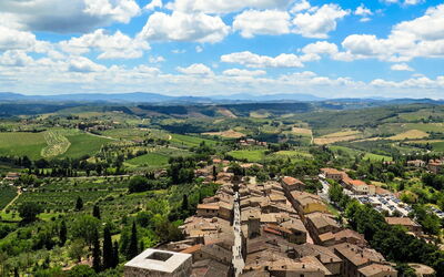 San Gimignano, view
