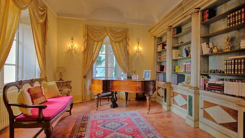 Rocca di Cetona, salon