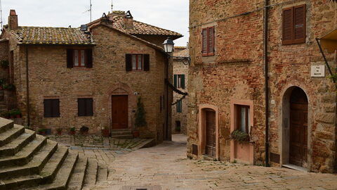 street in Monticchiello