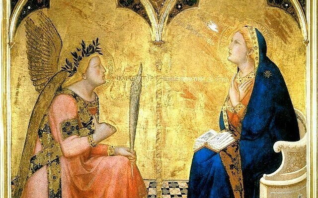 Annunciation, Lorenzetti Ambrogio