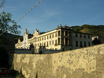 View of Certosa of Calci