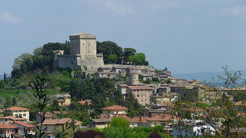 Sarteano landscape