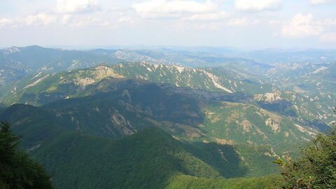 Views in the Casentinesi National Park