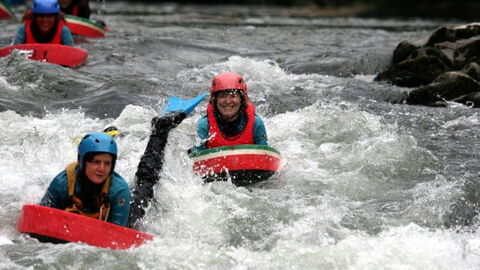 Fast paced hydro speeding!