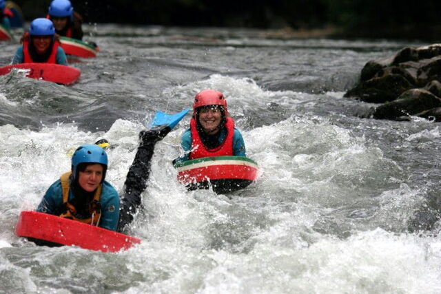 Fast paced hydro speeding!