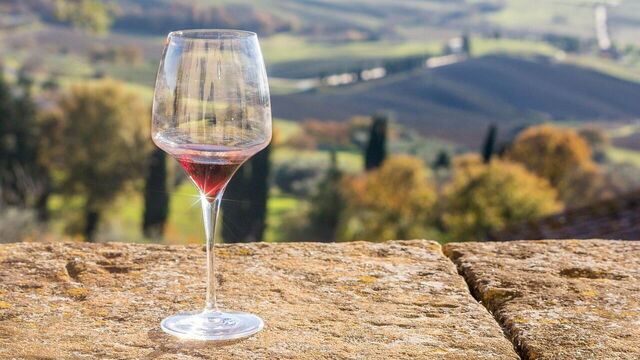 Tuscan wine