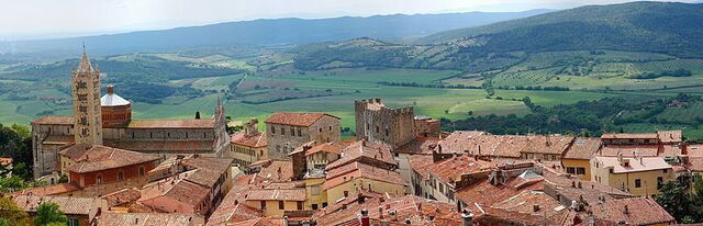 the town and castle of Massa Marittima