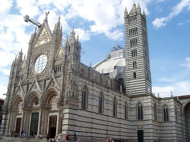 Facade, Siena Cathedral