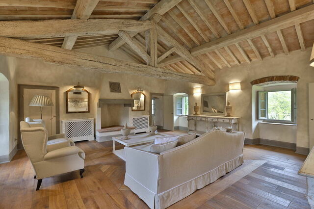 Villa Dell'abate, living room