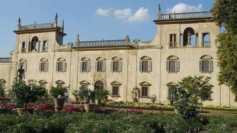 Garden at Villa Guicciardini Corsi Salviati