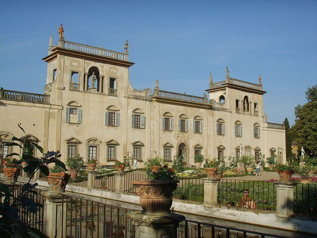 Garden Facade of Villa Guicciardini Corsi Salviati