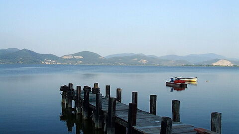 Lake Massaciuccoli view